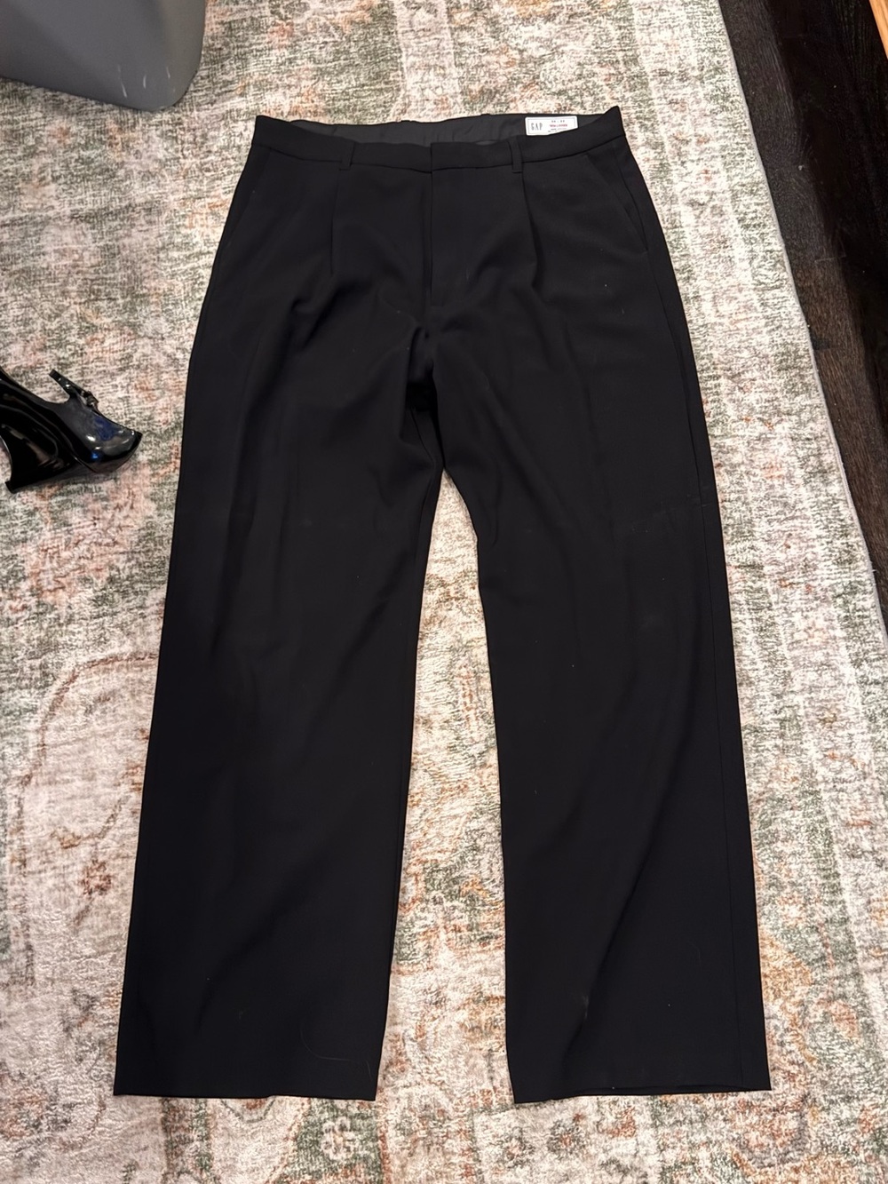 GAP Black Men's Dress Pants - Straight Leg